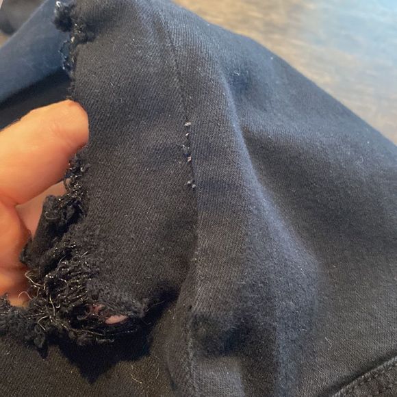 FRAME DENIM - Le Skinny de Jeanne - Black Distressed- NWT - Picture 10 of 10